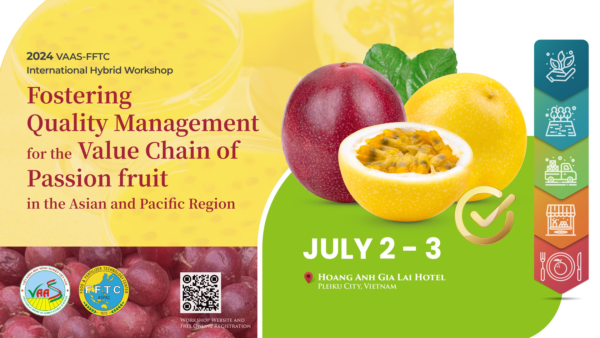 FFTC - News - International Workshop to Boost Passion fruit Quality  Management in the Asian and Pacific Region